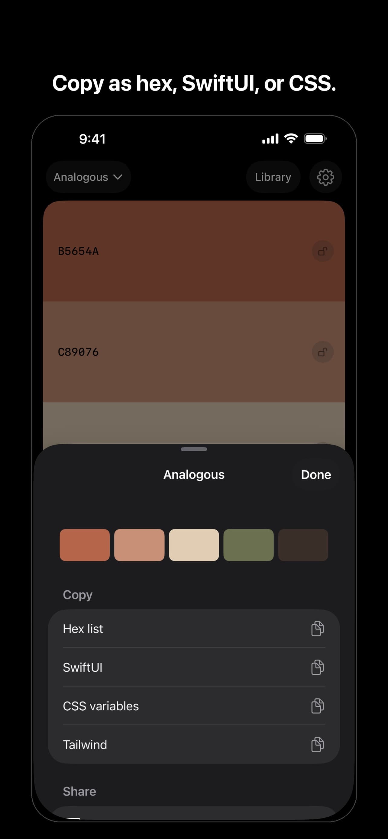 Color Palette screenshot 4