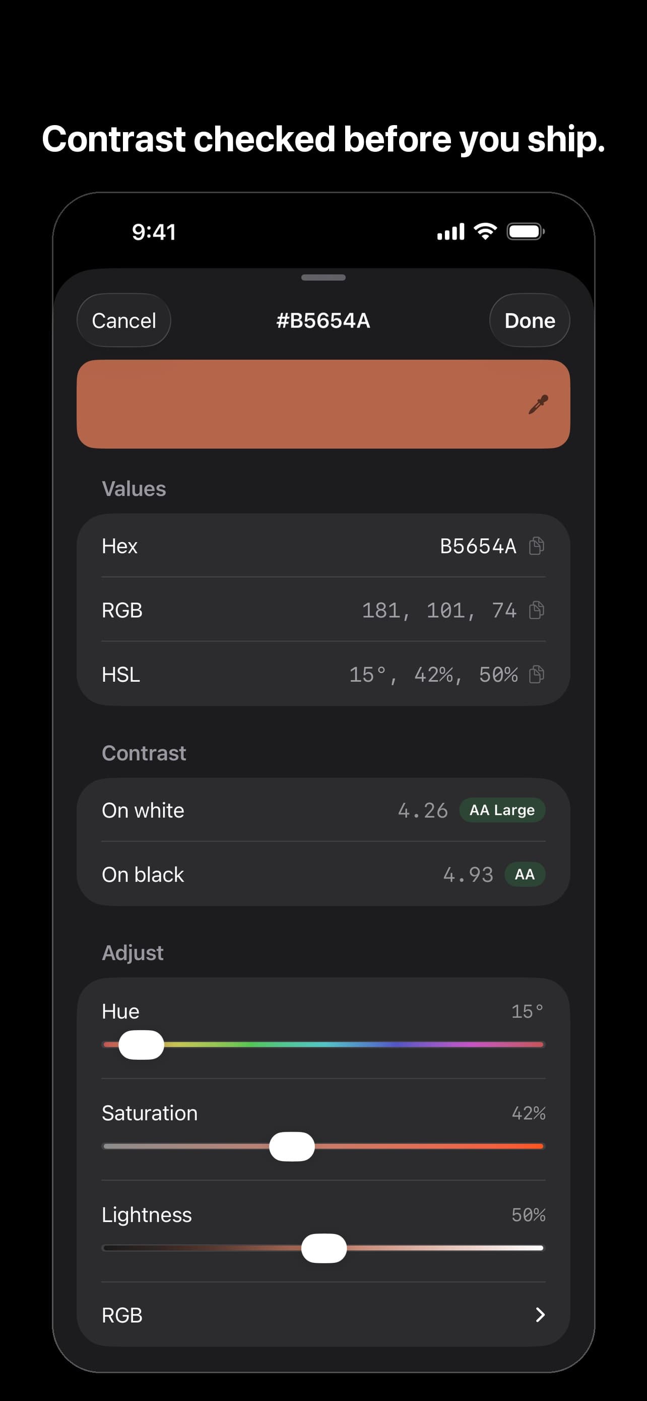 Color Palette screenshot 6