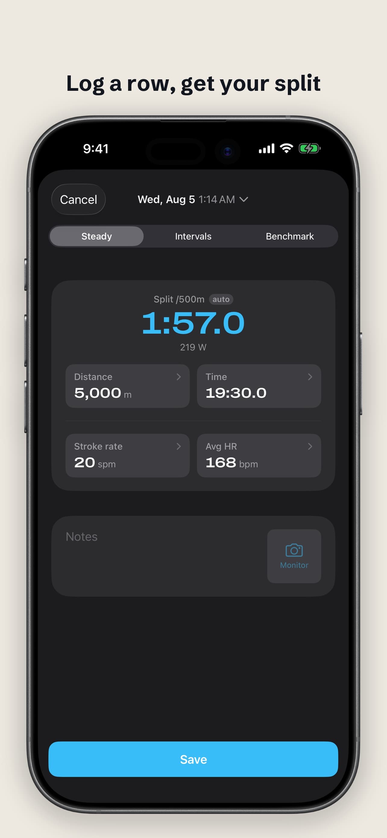 Ergbook screenshot 2