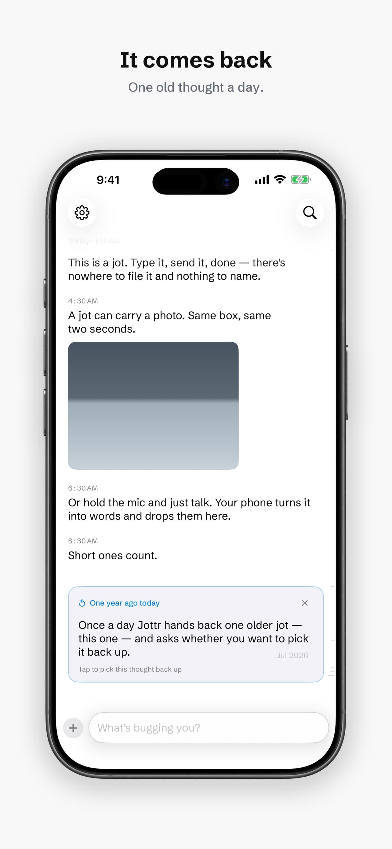 Jottr screenshot 5