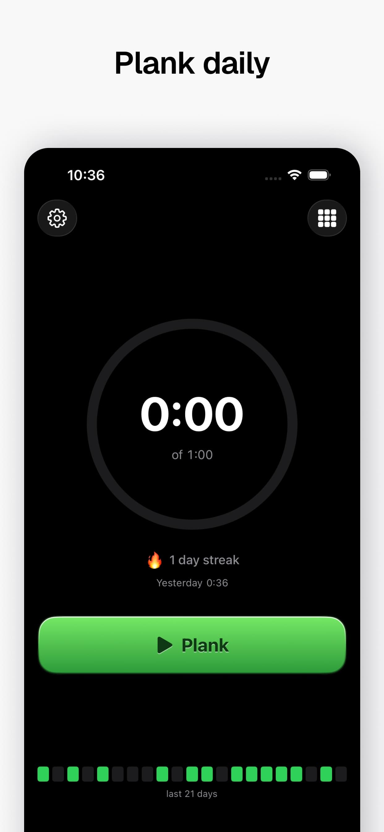 Plank screenshot 1